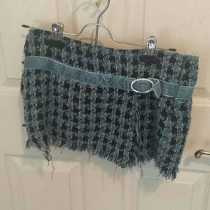 Plaid miniskirt hollister